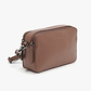 Yael Keidar Leather Side Bag 38767 - תיק צד עור יעל קידר חום כהה לנשים