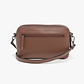 Yael Keidar Leather Side Bag 38767 - תיק צד עור יעל קידר חום כהה לנשים