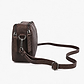 Yael Keidar Leather Side Bag 38767 - תיק צד עור יעל קידר חום כהה לנשים