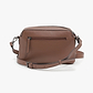 Yael Keidar Leather Side Bag 38768 - תיק צד עור יעל קידר חום כהה לנשים