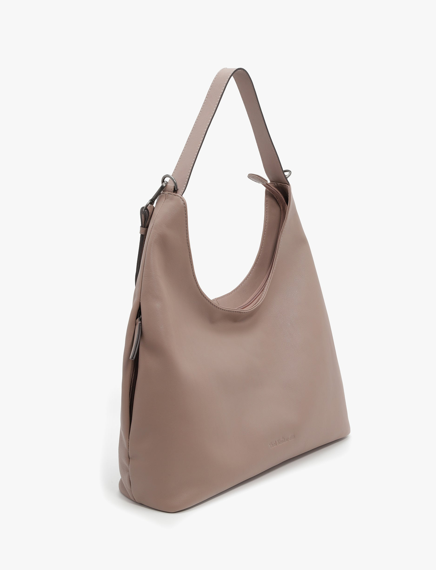 Yael Keidar Leather Side Bag 38776 - תיק צד עור יעל קידר טאן לנשים
