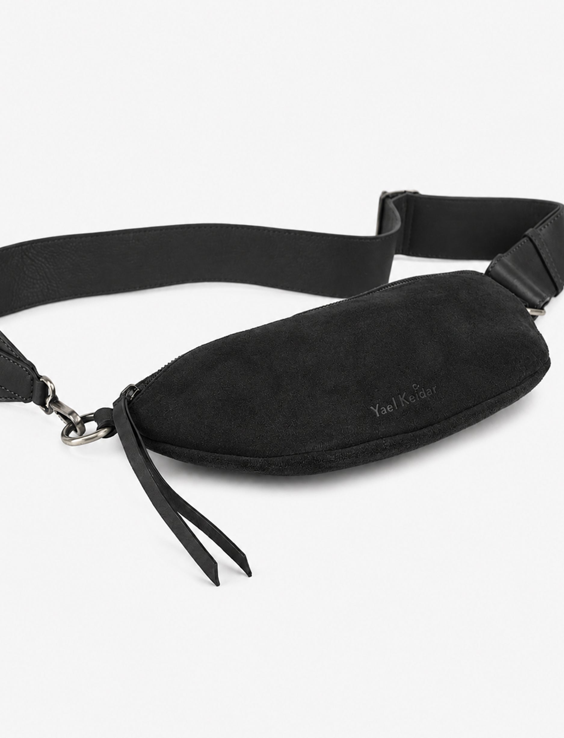 Yael Keidar Suede Waist Bag - פאוץ' מעור יעל קידר לנשים