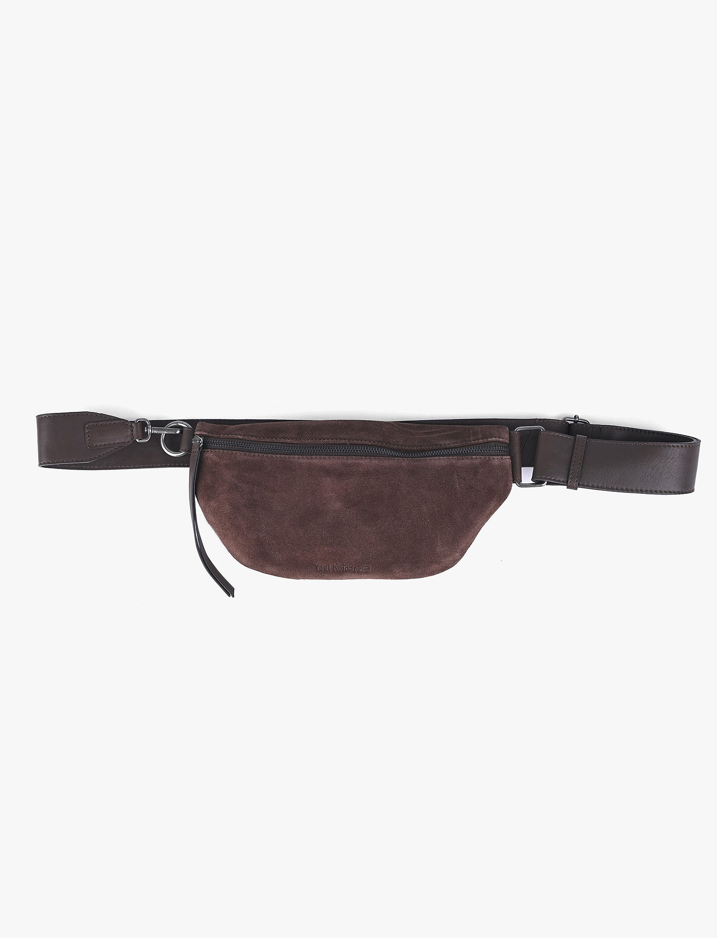 Yael Keidar Suede Waist Bag - פאוץ' מעור יעל קידר לנשים