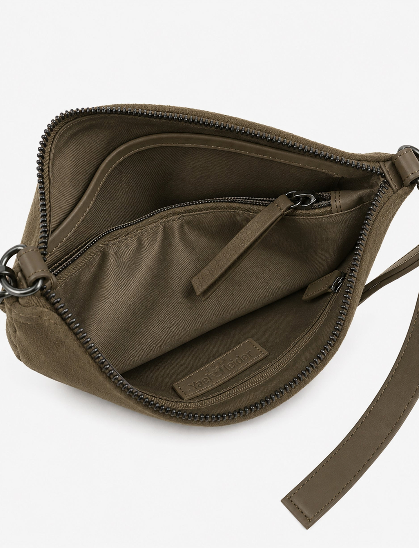 Yael Keidar Suede Bag - תיק צד מעור יעל קידר לנשים