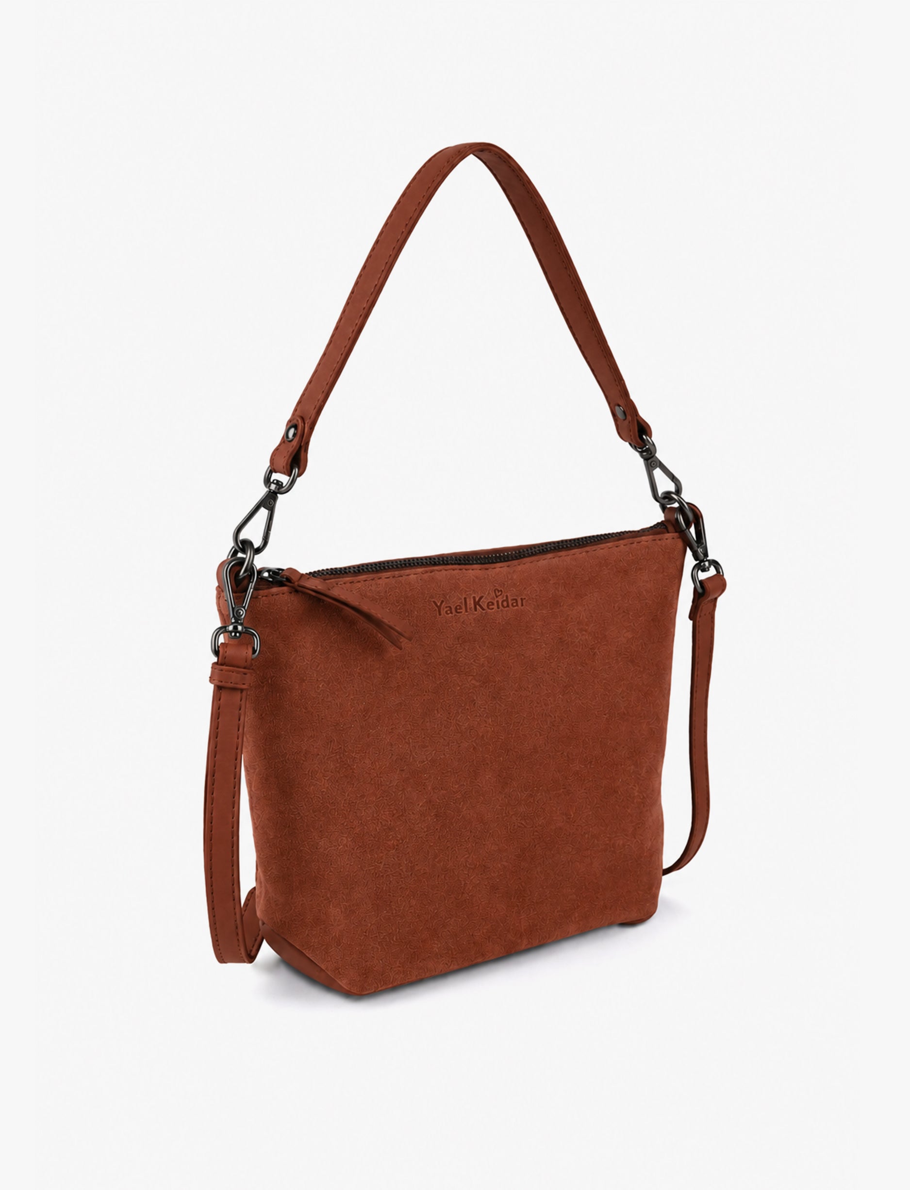 Yael Keidar Suede Bag - תיק צד מעור יעל קידר לנשים