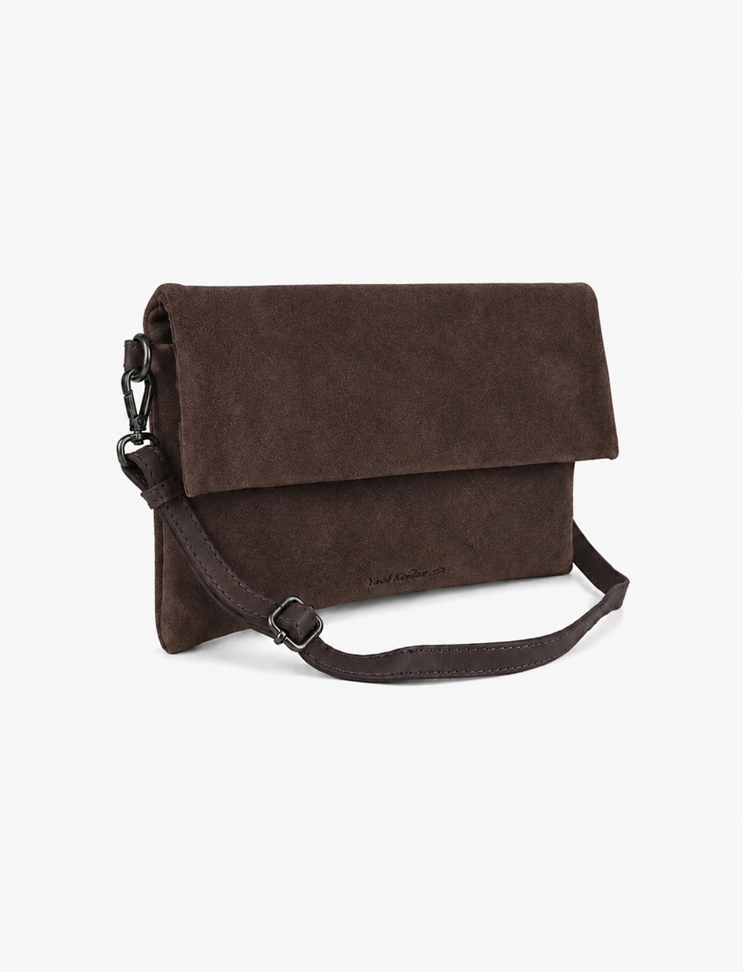 Yael Keidar Suede Envelope Bag - תיק צד מעטפה מעור יעל קידר לנשים