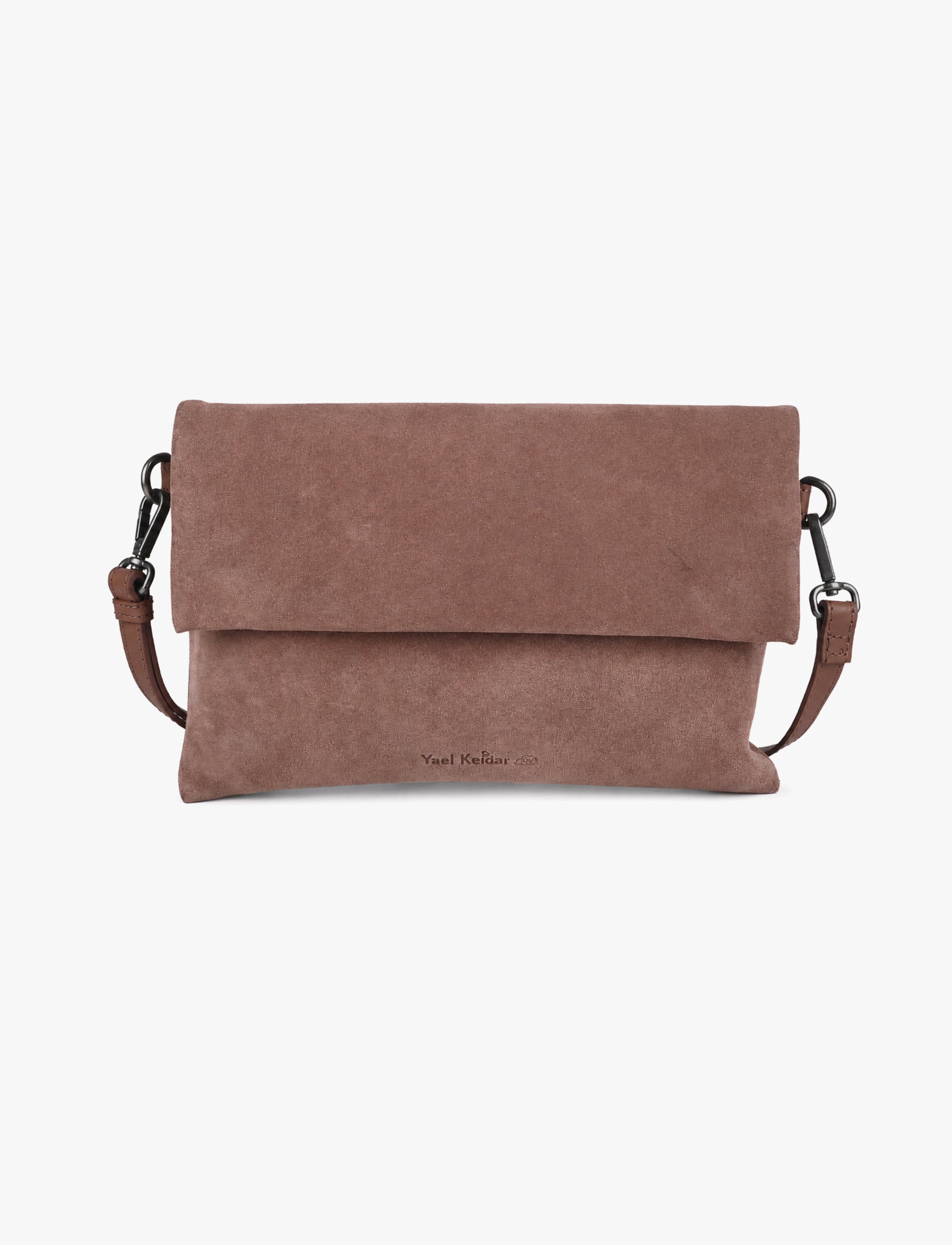 Yael Keidar Suede Envelope Bag - תיק צד מעטפה מעור יעל קידר לנשים