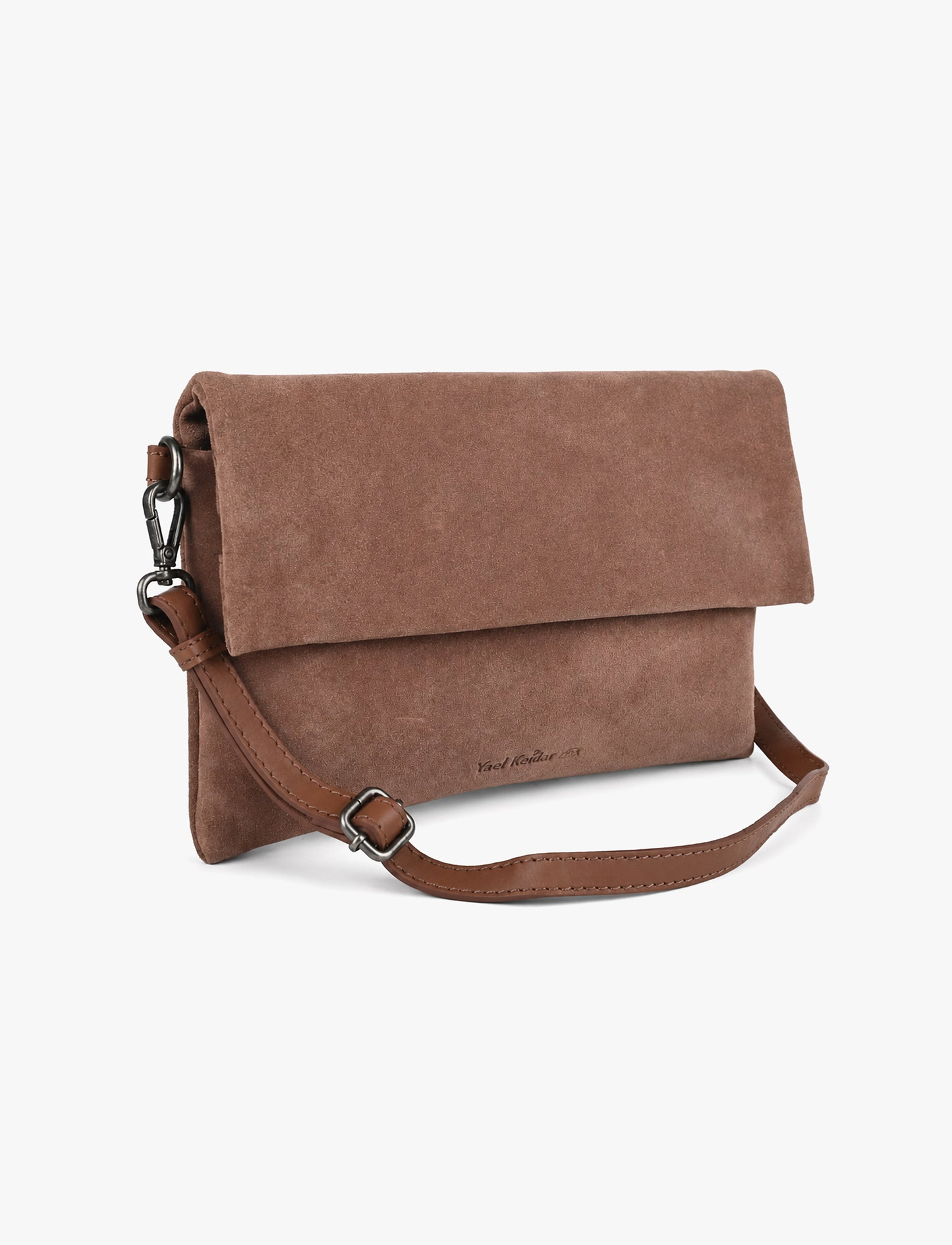 Yael Keidar Suede Envelope Bag - תיק צד מעטפה מעור יעל קידר לנשים