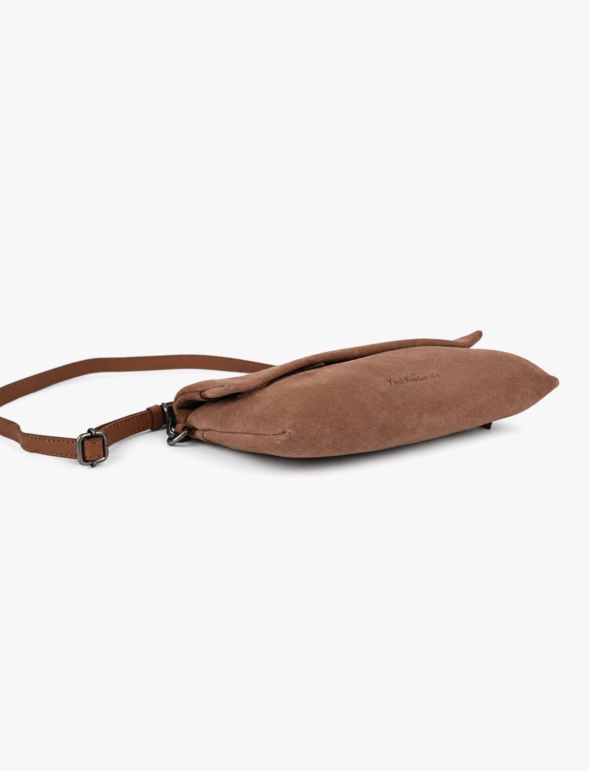 Yael Keidar Suede Envelope Bag - תיק צד מעטפה מעור יעל קידר לנשים