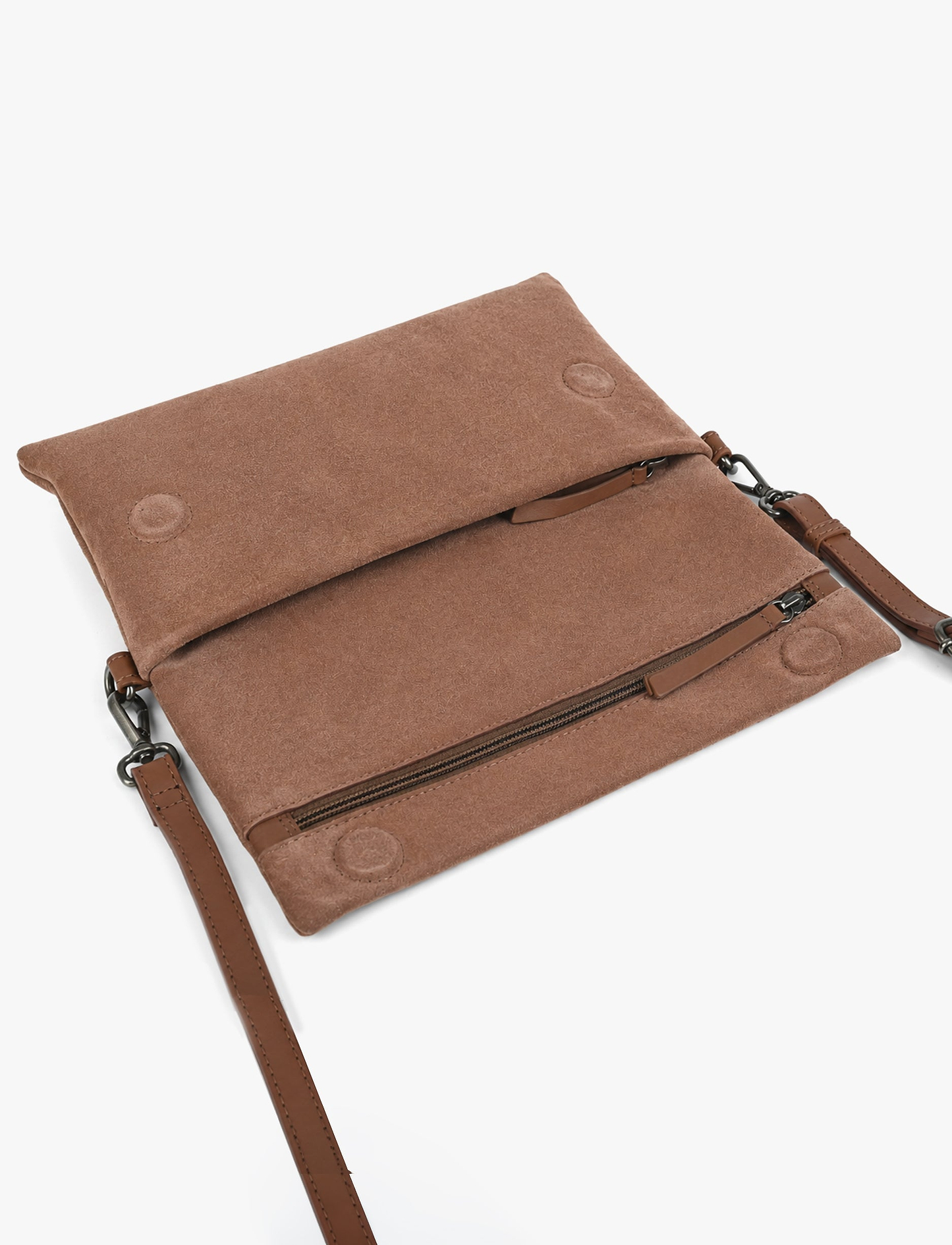 Yael Keidar Suede Envelope Bag - תיק צד מעטפה מעור יעל קידר לנשים