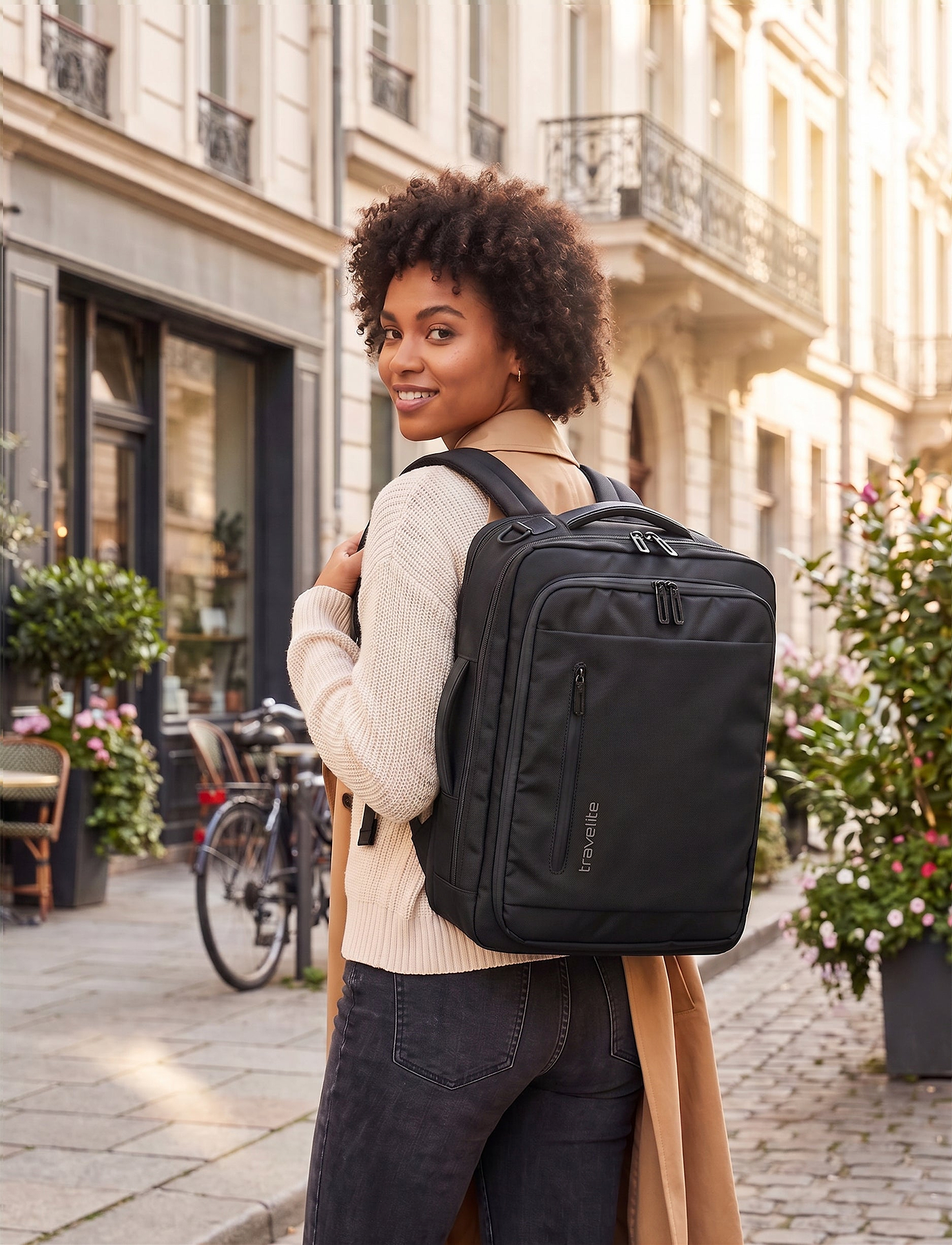 Travelite Crosslite Backpack - תיק גב טרוולייט
