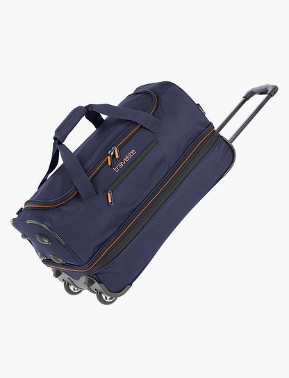 Travelite Wheeled Duffle 70 Cm BASICS - תיק נסיעה על גלגלים 70 ס"מ טרוולייט בצבע נייבי