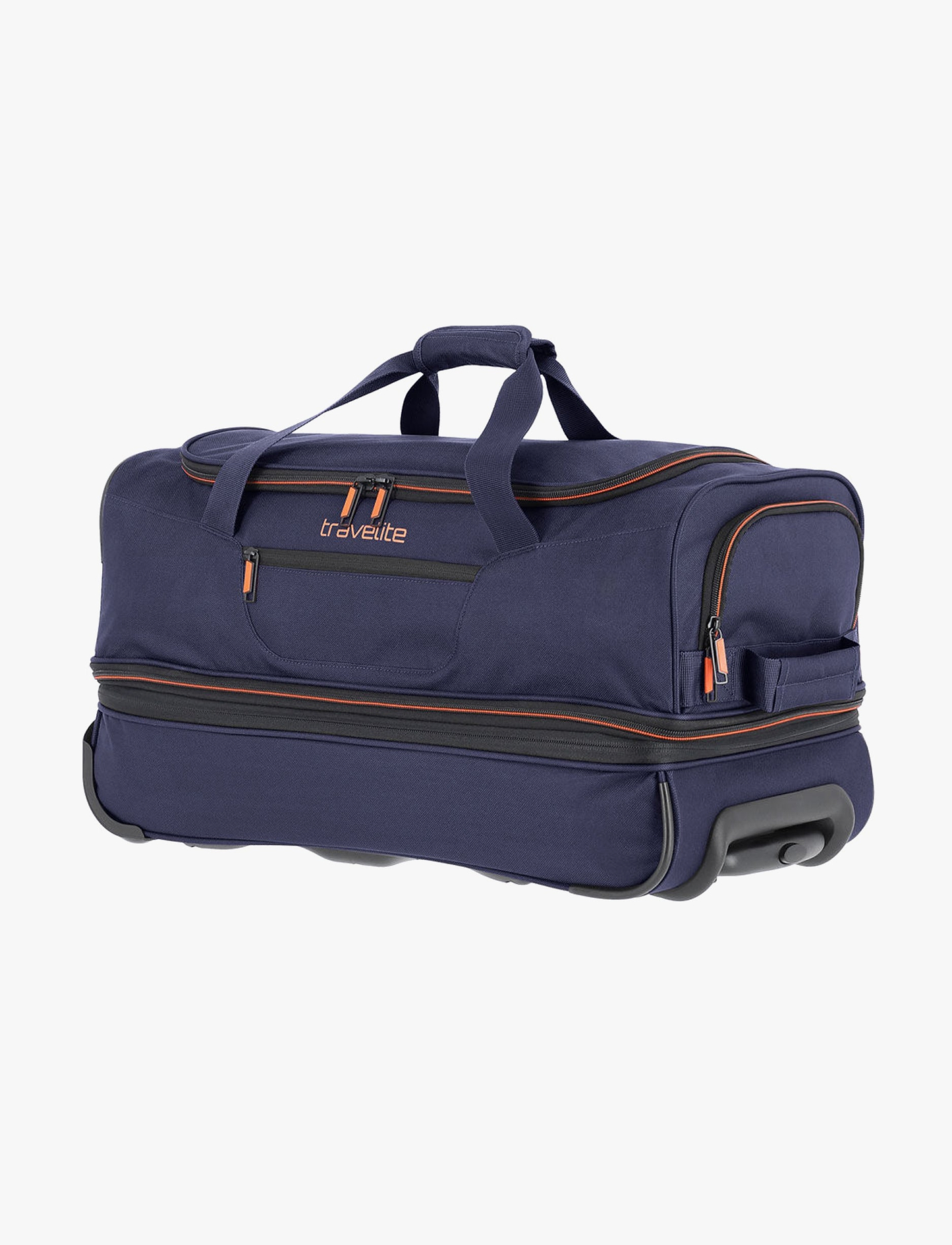 Travelite Wheeled Duffle 70 Cm BASICS - תיק נסיעה על גלגלים 70 ס"מ טרוולייט בצבע נייבי