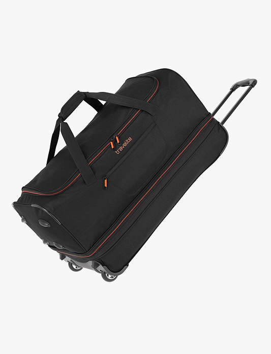 Travelite Wheeled Duffle 55 Cm BASICS - תיק נסיעה על גלגלים 55 ס"מ טרוולייט בצבע שחור