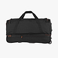 Travelite Wheeled Duffle 55 Cm BASICS - תיק נסיעה על גלגלים 55 ס"מ טרוולייט בצבע שחור