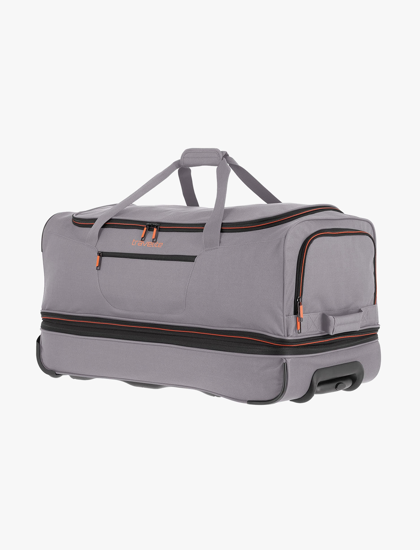 Travelite Wheeled Duffle 55 Cm BASICS - תיק נסיעה על גלגלים 55 ס"מ טרוולייט בצבע אפור