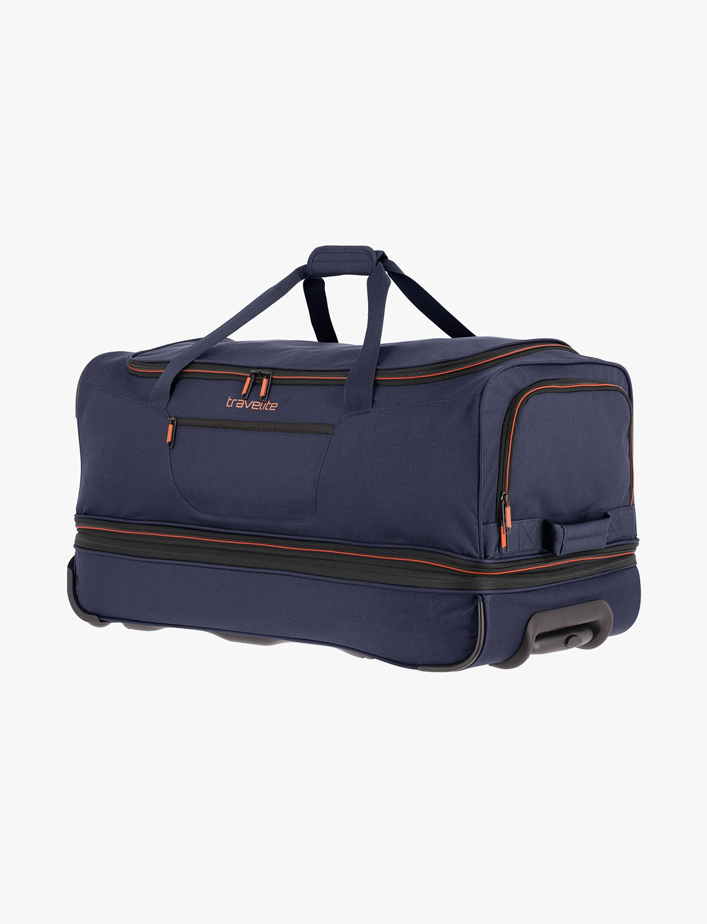 Travelite Wheeled Duffle 55 Cm BASICS - תיק נסיעה על גלגלים 55 ס"מ טרוולייט בצבע נייבי