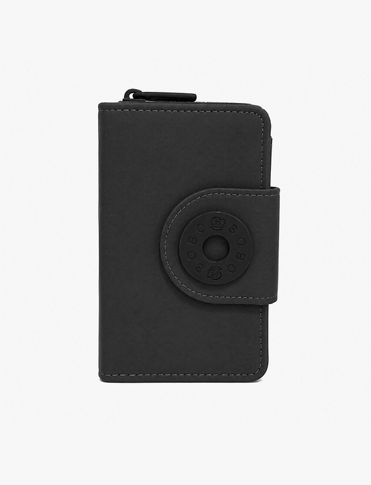 BoBo Large Nylon Wallet X-505 - ארנק ניילון גדול בובו שחור לנשים