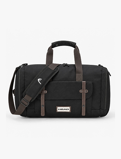 Head Waterproof Travel Duffle Bag - תיק נסיעות דאפל בצבע שחור