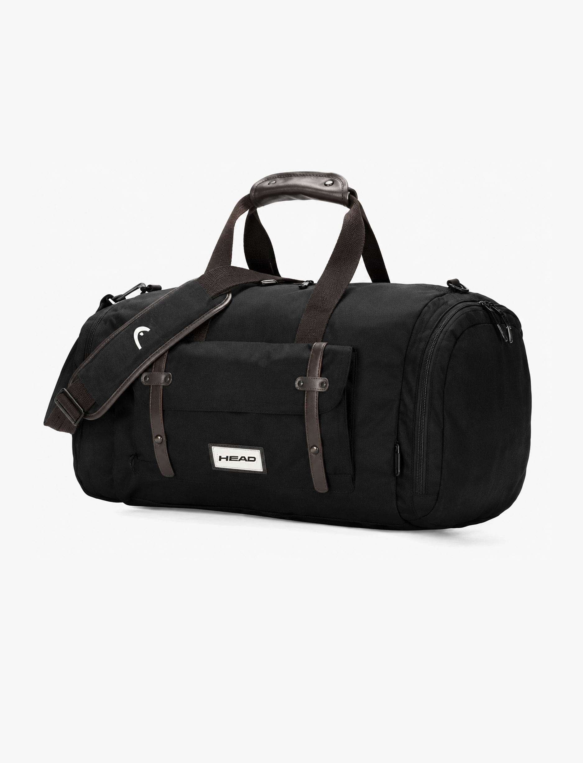 Head Waterproof Travel Duffle Bag - תיק נסיעות דאפל בצבע שחור
