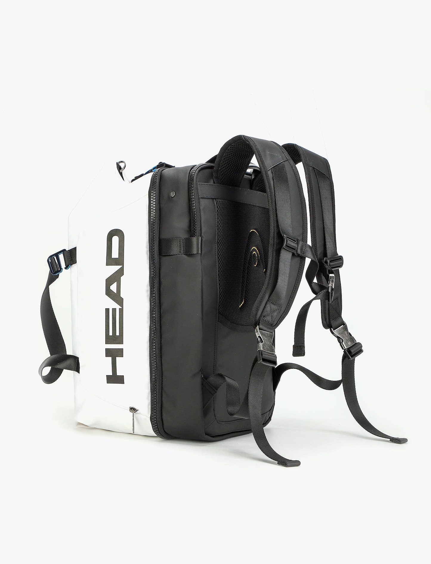 Head Travel Duffle Bag - תיק נסיעות דאפל בצבע שחור/לבן