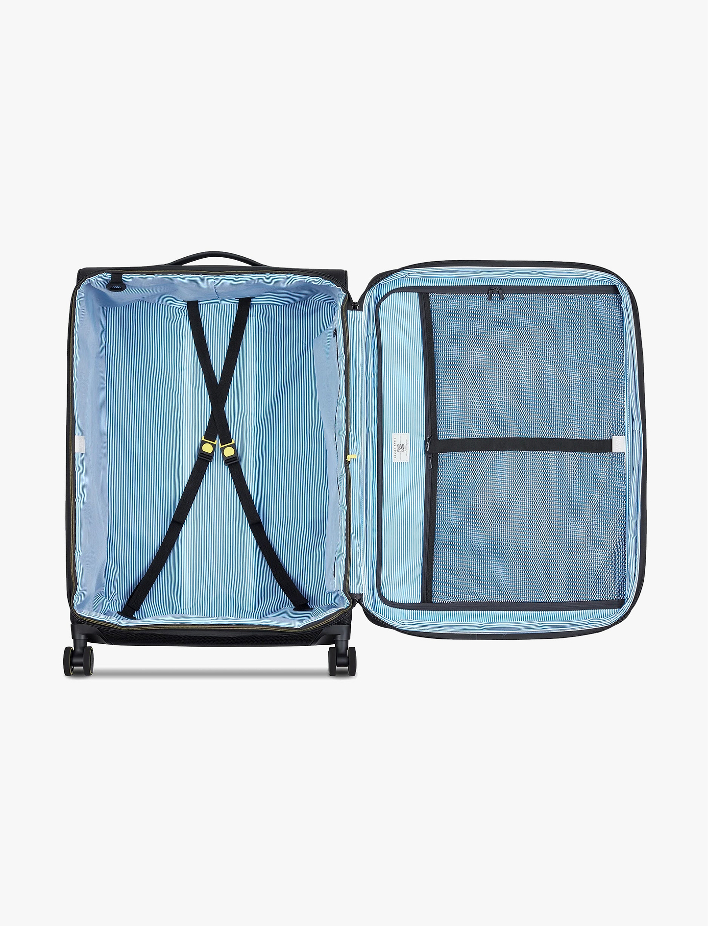 Delsey Montmartre Soft Luggage Set - סט 3 מזוודות רכות דלסי בצבע שחור