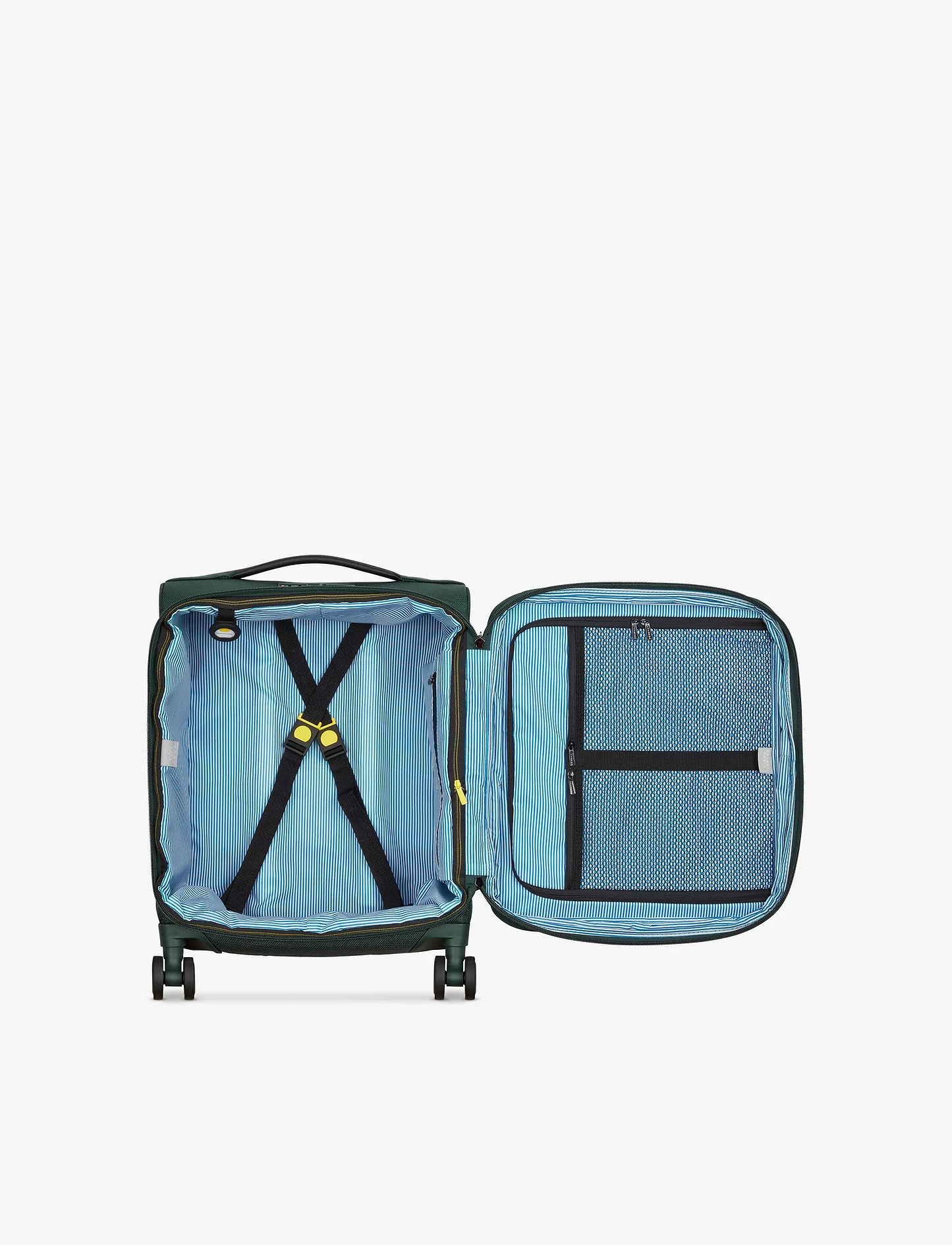 Delsey Montmartre Soft Luggage Set - סט 3 מזוודות רכות דלסי בצבע ירוק