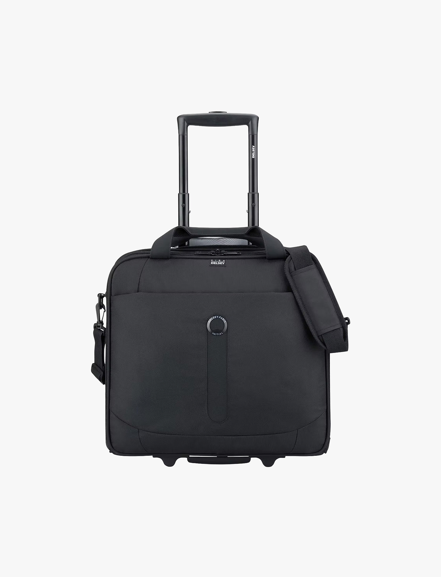 Delsey Datum Cabin Trolley  - מזוודת טרולי עלייה למטוס דלסי  38 ס"מ בצבע שחור