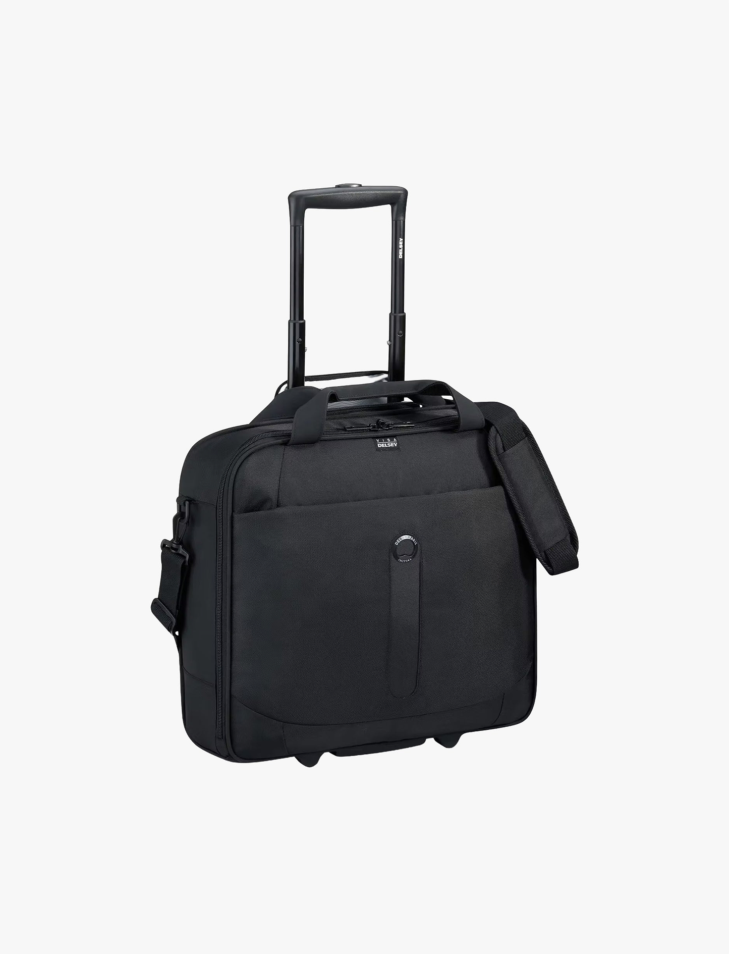 Delsey Datum Cabin Trolley  - מזוודת טרולי עלייה למטוס דלסי  38 ס"מ בצבע שחור