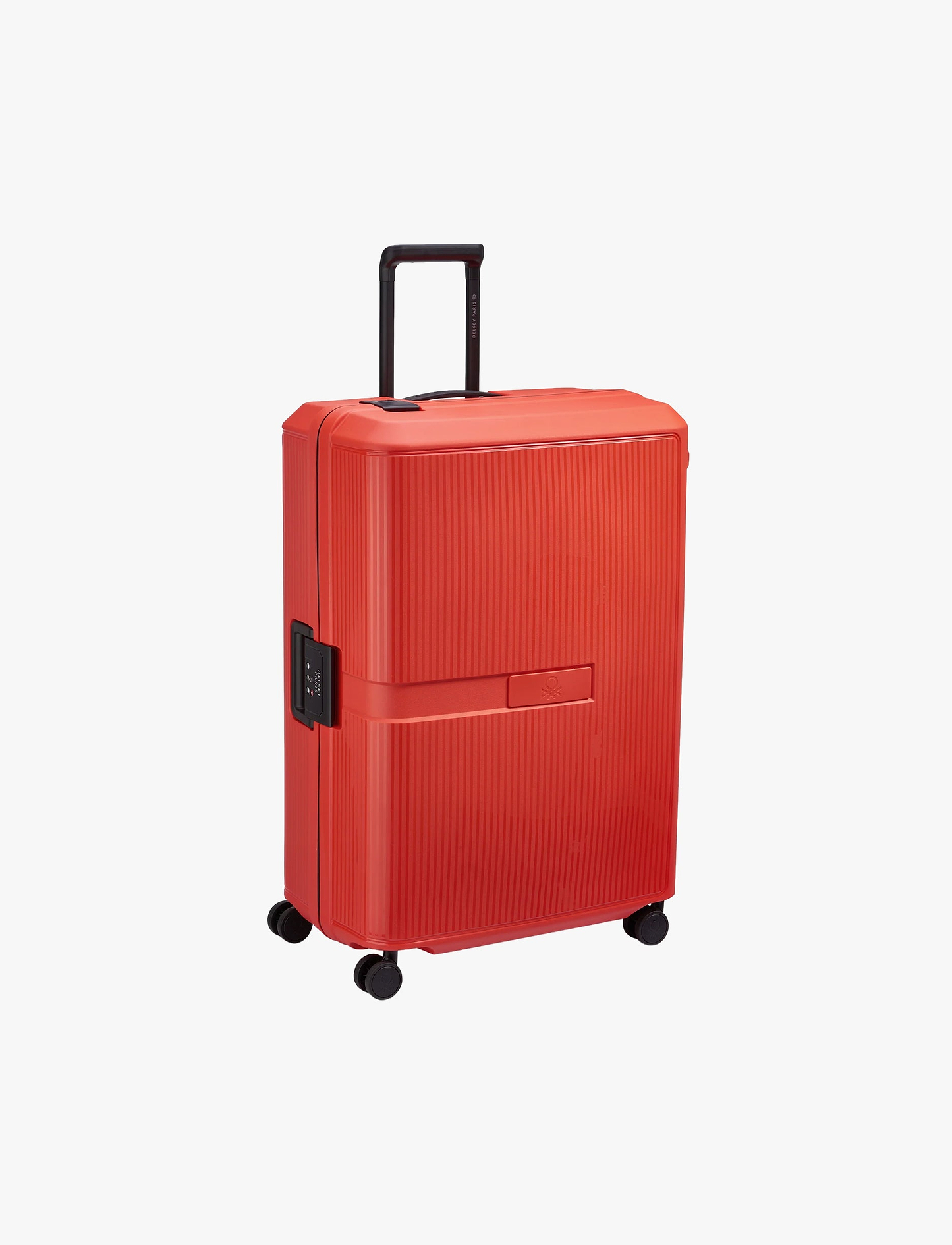 Delsey Color Block Hard Val TR - מזוודה קשיחה דלסי ללא רוכסן