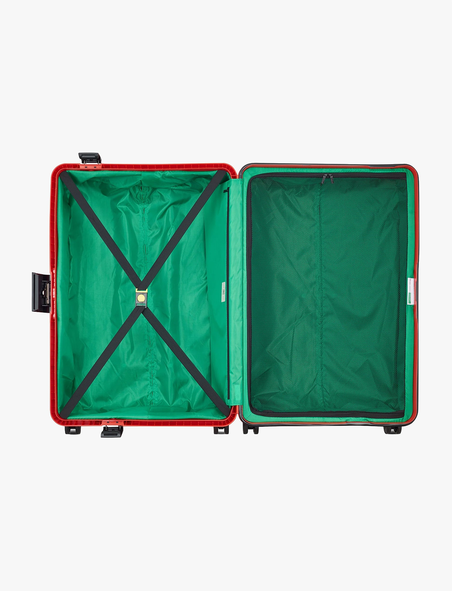 Delsey Color Block Hard Val TR - מזוודה קשיחה דלסי ללא רוכסן