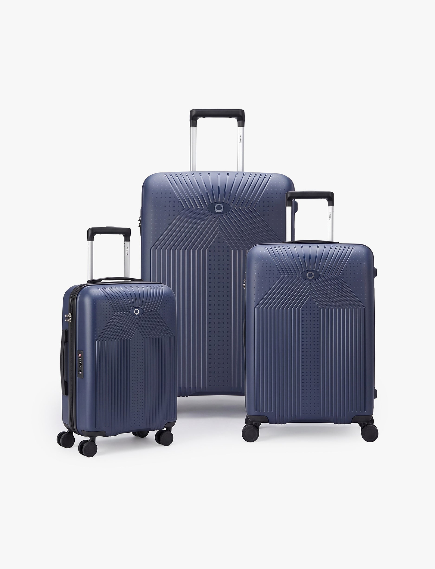 Delsey Ordener Hardside Luggage Set - סט מזוודות קשיחות דלסי