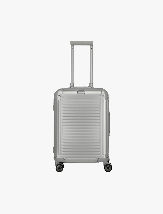 Travelite Next Hardside Luggage  - מזוודת אלומיניום טרוולייט 30 אינץ' בצבע כסף