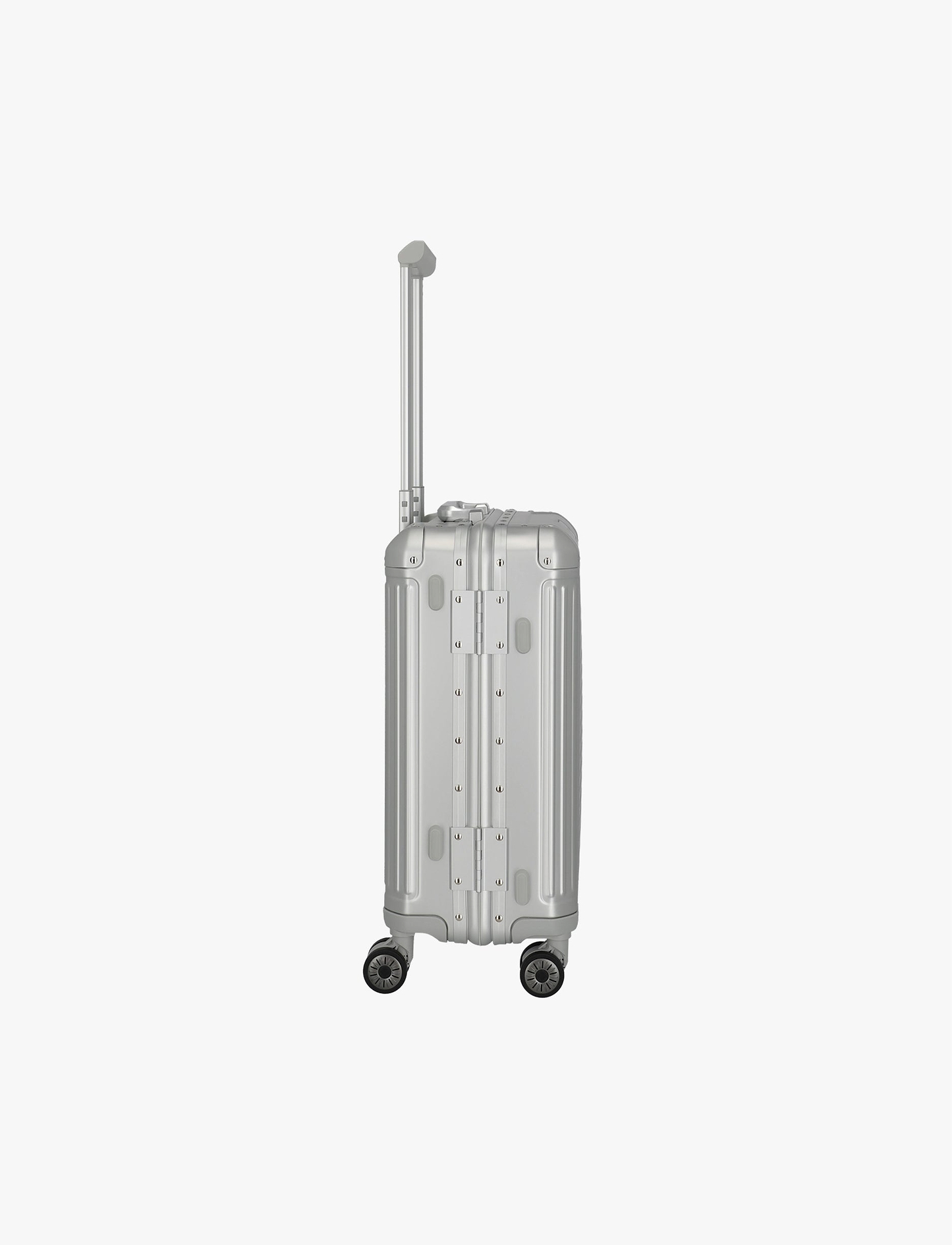 Travelite Next Hardside Luggage  - מזוודת אלומיניום טרוולייט 30 אינץ' בצבע כסף