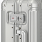 Travelite Next Hardside Luggage  - מזוודת אלומיניום טרוולייט 30 אינץ' בצבע כסף