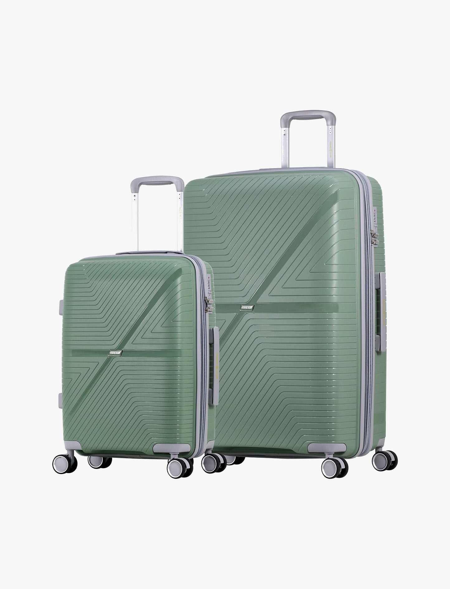 Travel Club - 'סט זוג מזוודות קשיחות 20/28 אינץ