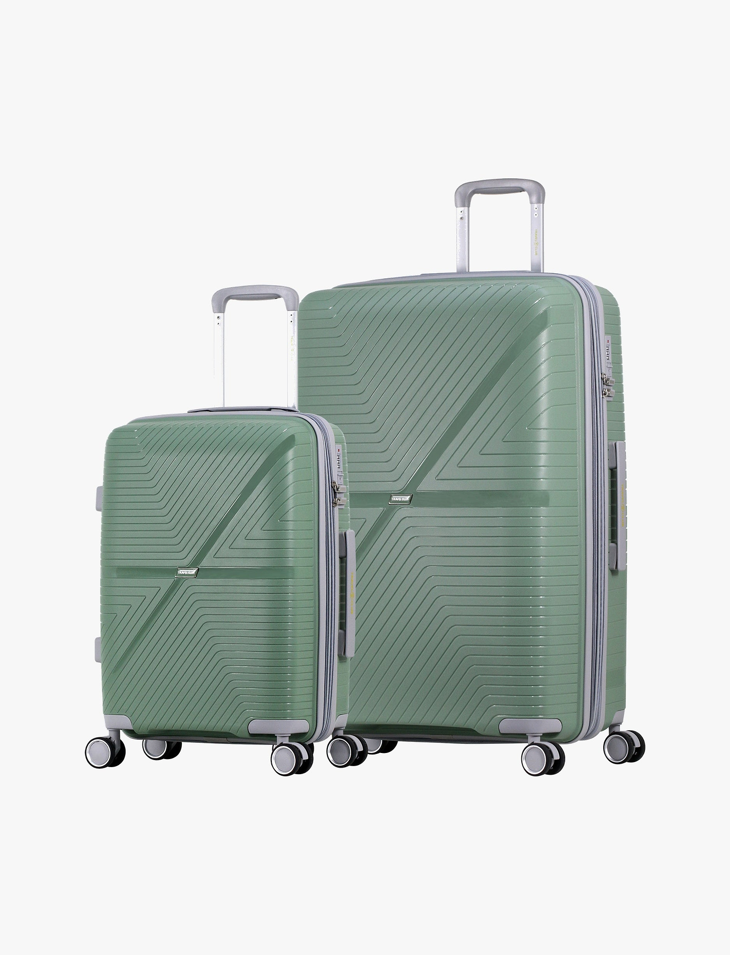 Travel Club - 'סט זוג מזוודות קשיחות 20/28 אינץ