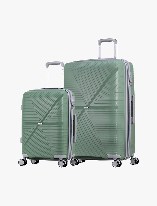 Travel Club - 'סט זוג מזוודות קשיחות 20/28 אינץ