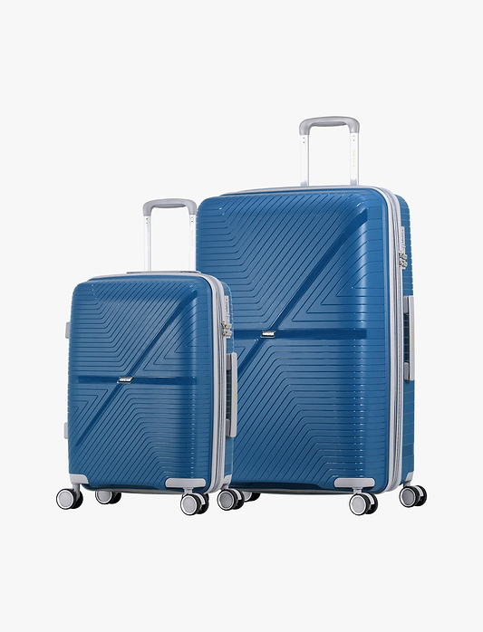 Travel Club - 'סט זוג מזוודות קשיחות 20/28 אינץ