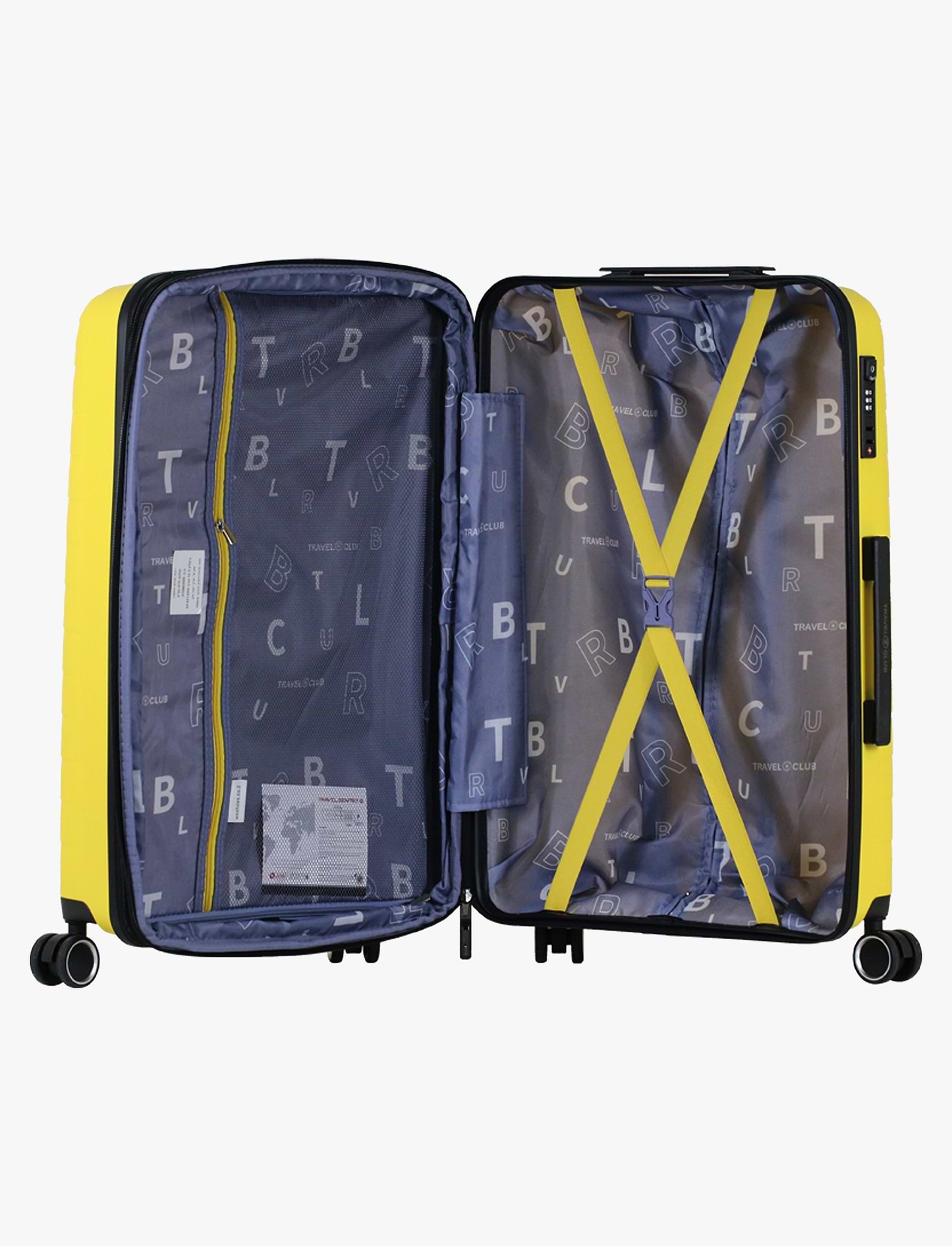 Travel Club - 'סט 3 מזוודות קשיחות 20/25/29 אינץ