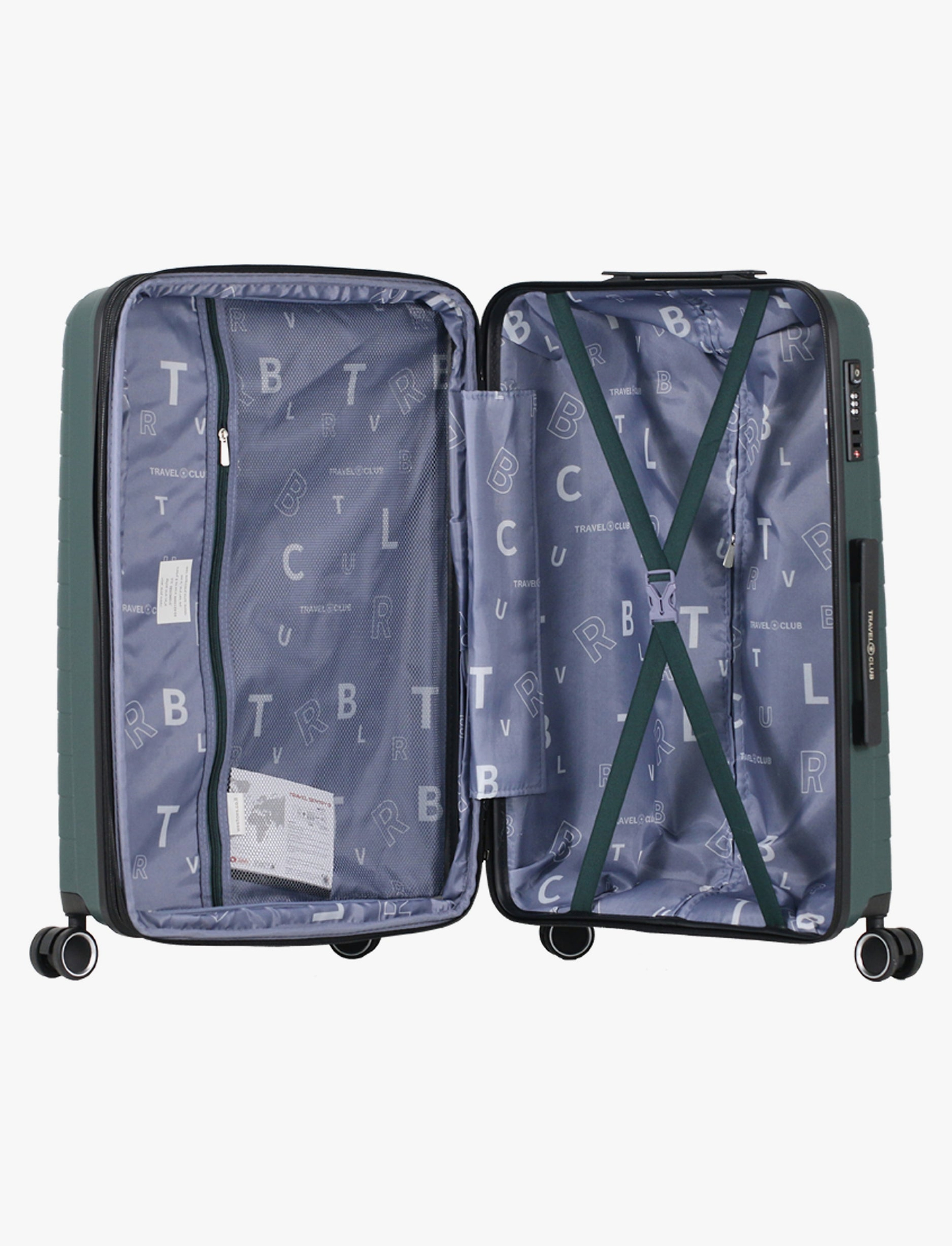 Travel Club - 'סט 3 מזוודות קשיחות 20/25/29 אינץ