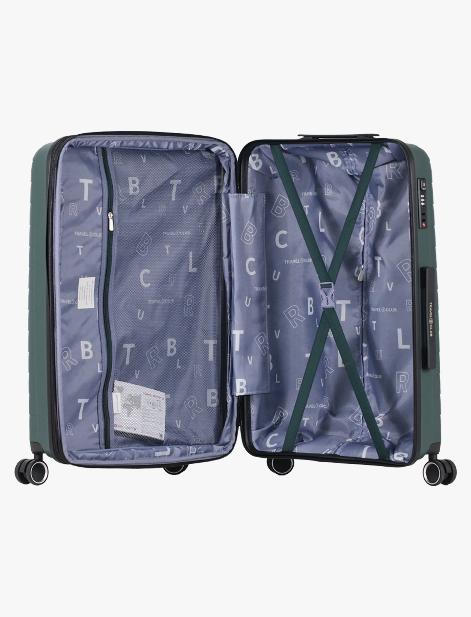 Travel Club - 'סט 3 מזוודות קשיחות 20/25/29 אינץ