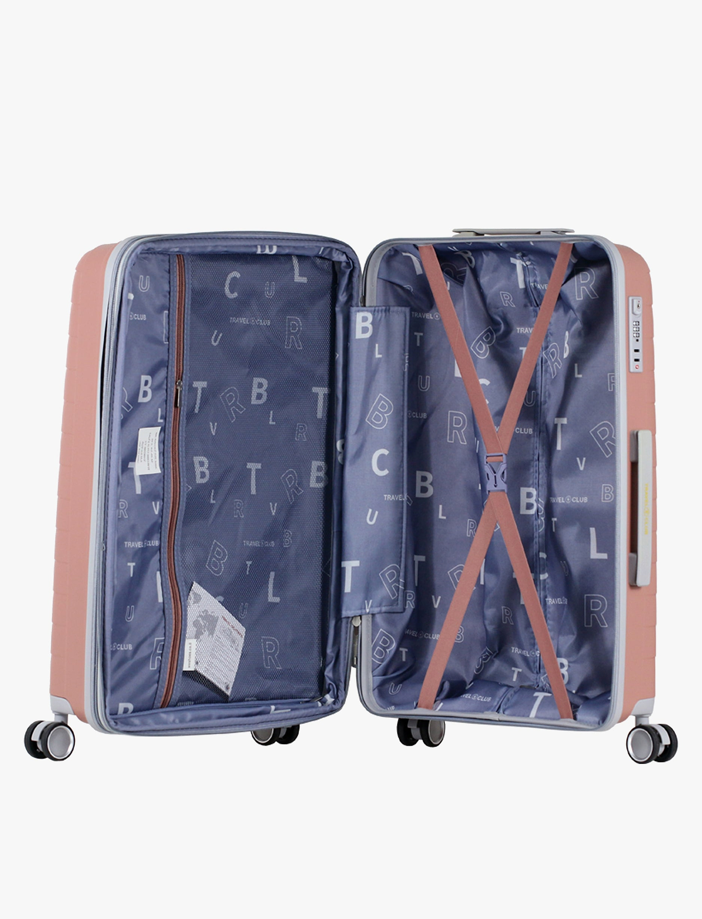 Travel Club - 'סט 2 מזוודות קשיחות 20/29 אינץ