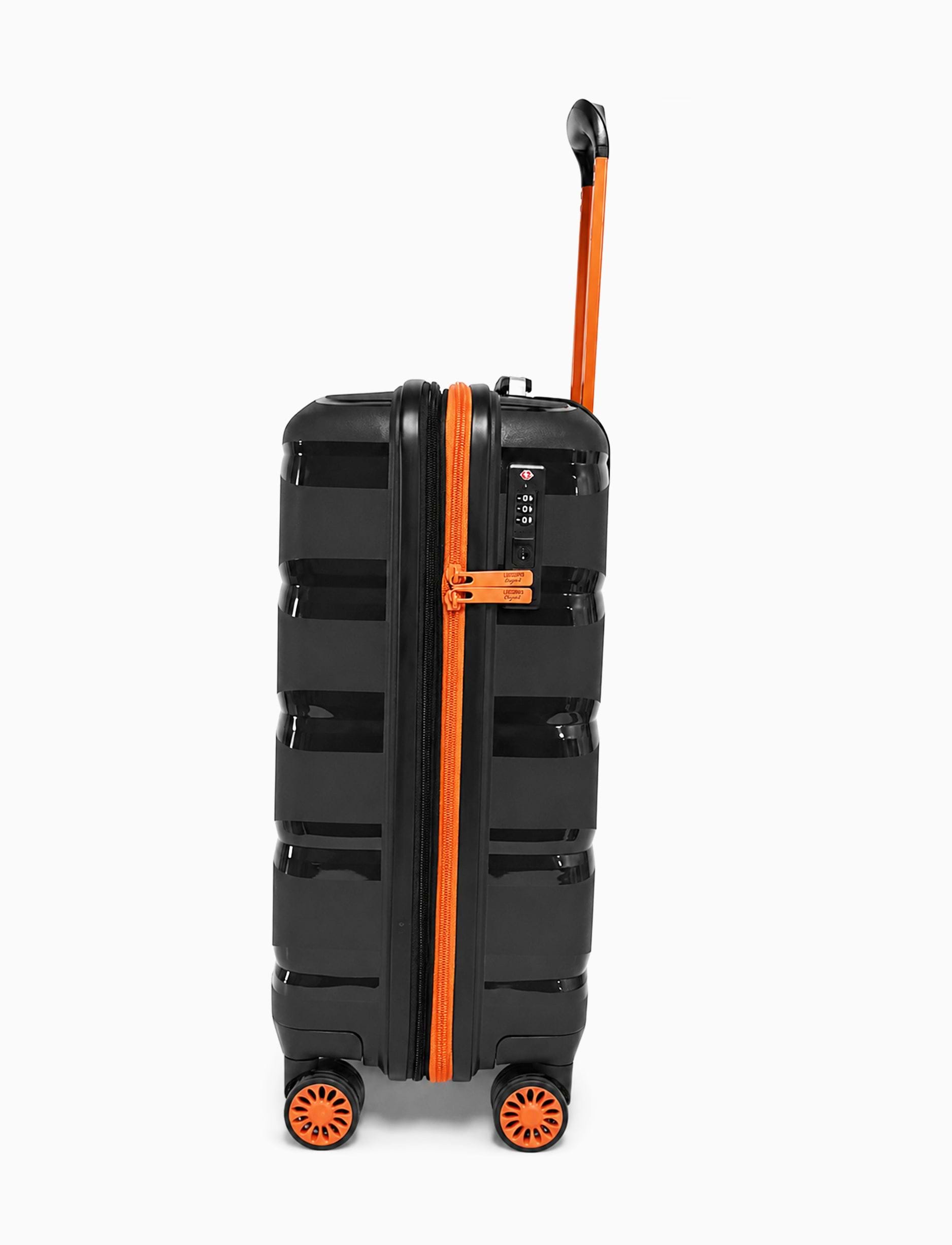 Lee Cooper Hardside Luggage PP LC ONYX - סט 3 מזוודות קשיחות לי קופר