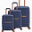 Lee Cooper Hardside Luggage PP LC ONYX - סט 3 מזוודות קשיחות לי קופר