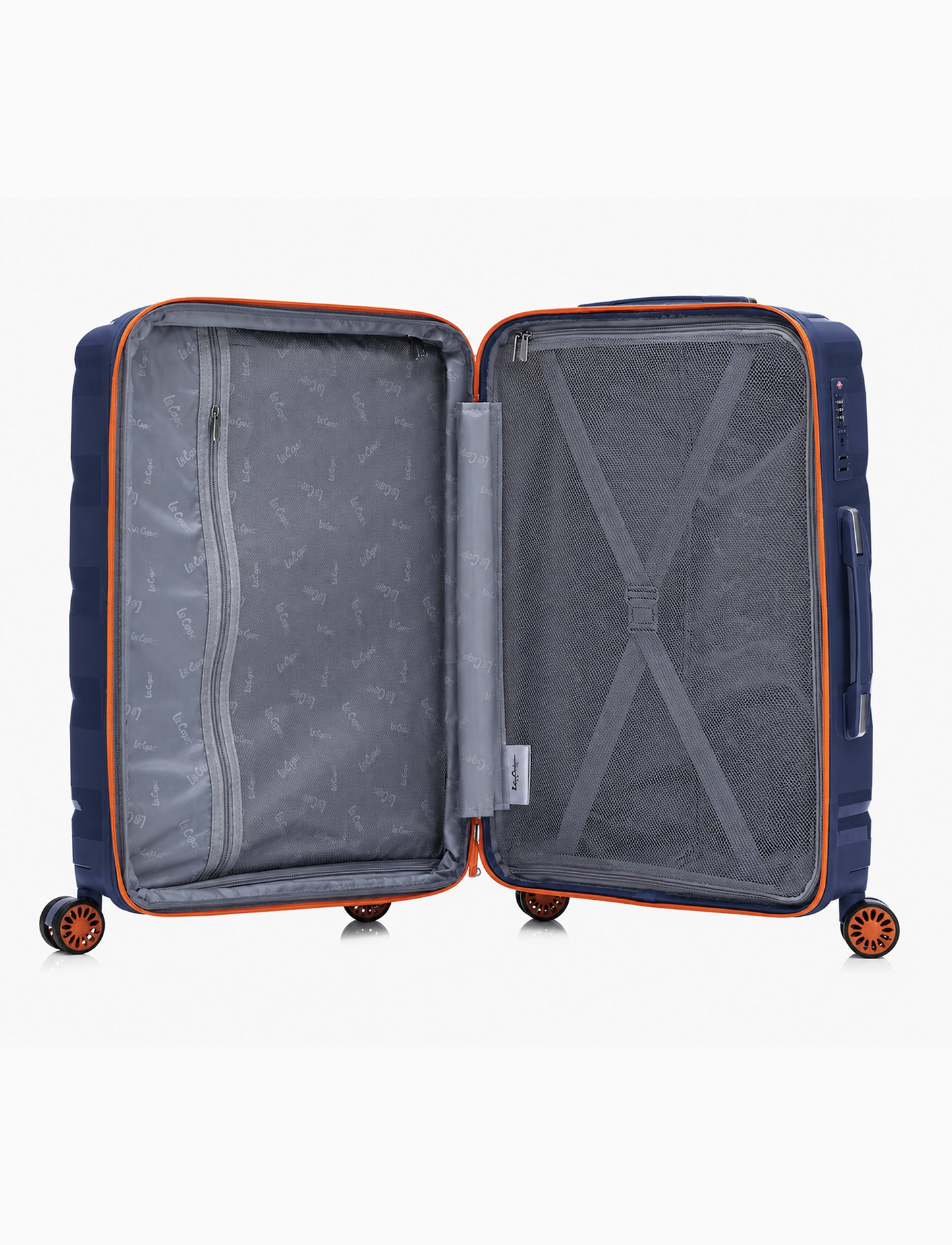 Lee Cooper Hardside Luggage PP LC ONYX - סט 3 מזוודות קשיחות לי קופר