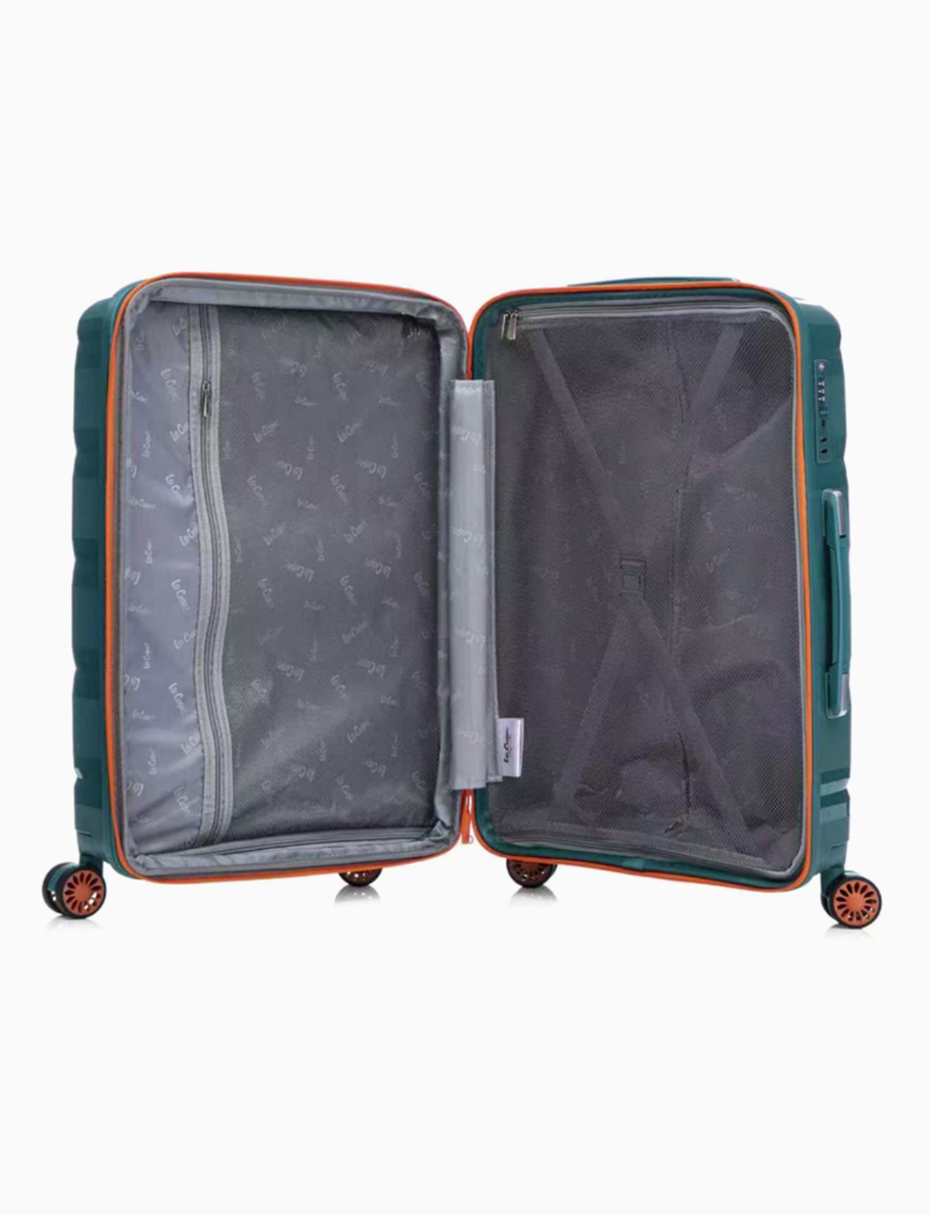 Lee Cooper Hardside Luggage PP LC ONYX - סט 3 מזוודות קשיחות לי קופר