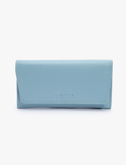 Seventy Nine wallet 79049 - ארנקי עור סבנטי ניין לנשים בצבע כחול שמיים