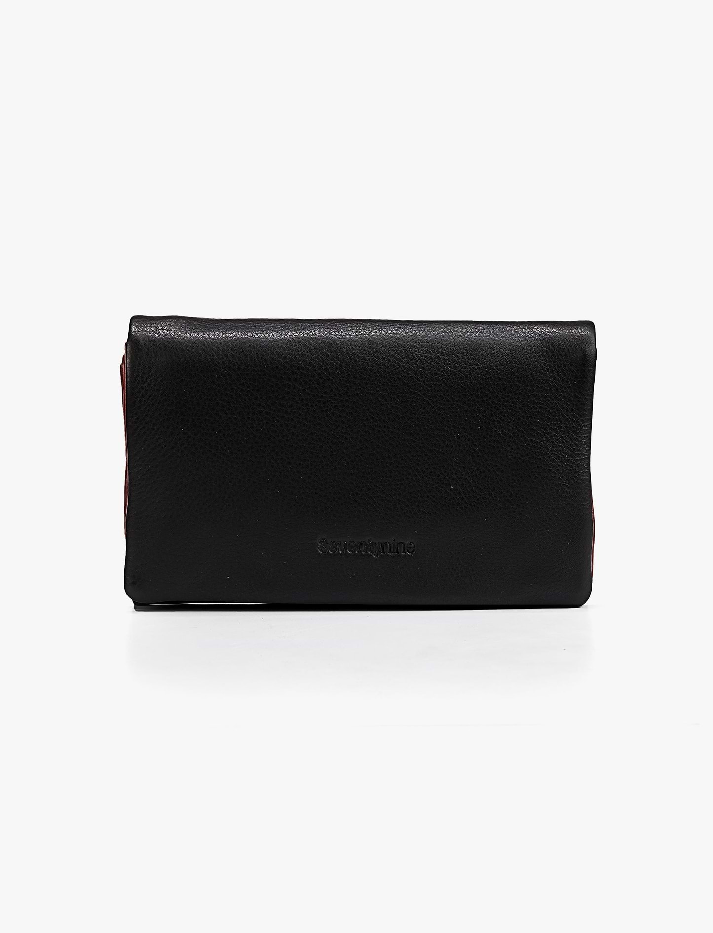 Seventy Nine Wallet 79549 - ארנקי עור סבנטי ניין לנשים בצבע שחור