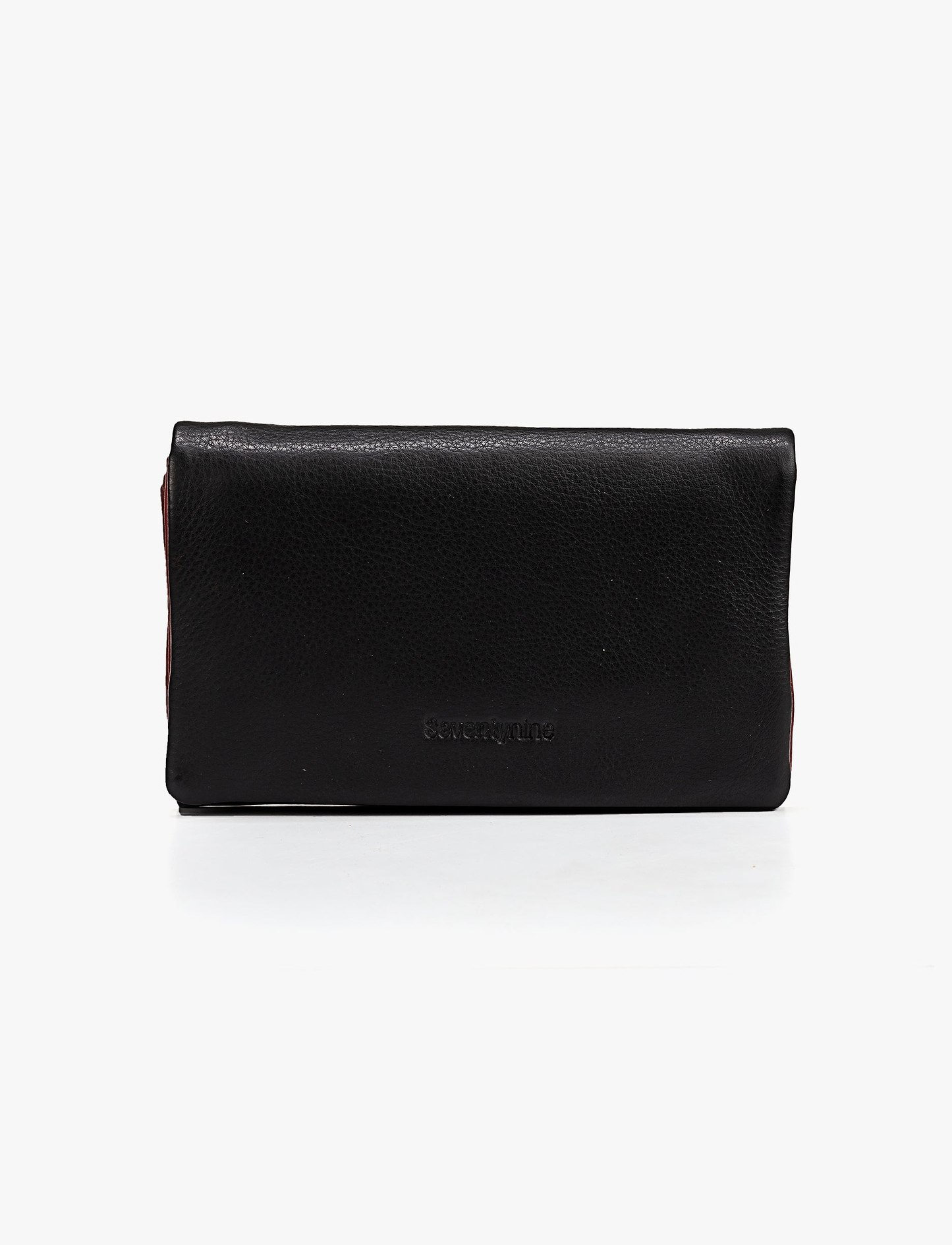 Seventy Nine Wallet 79549 - ארנקי עור סבנטי ניין לנשים בצבע שחור